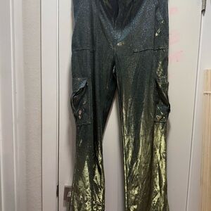 Finesse Black and Green Pants